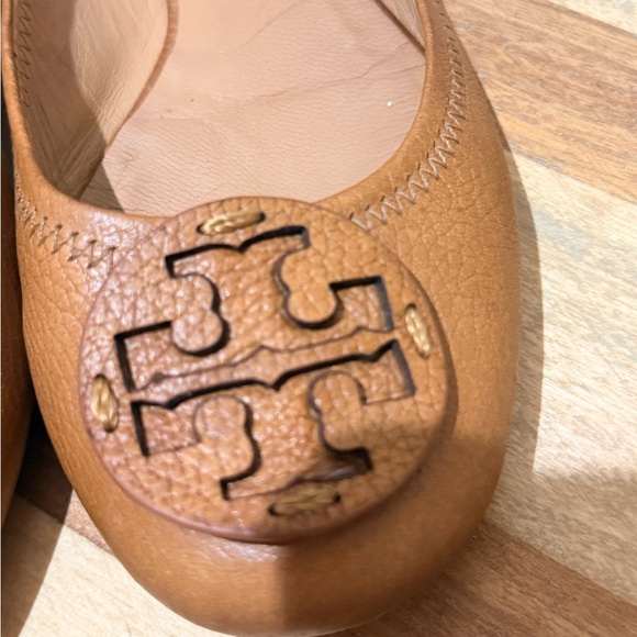 Tory Burch Brown Leather Ballet - Picture 4 of 5